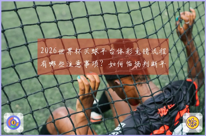 2026世界杯买球平台体彩竞猜流程有哪些注意事项？如何临场判断平台的可靠性